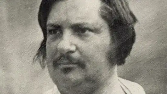 Honoré de Balzac, escritor francés.