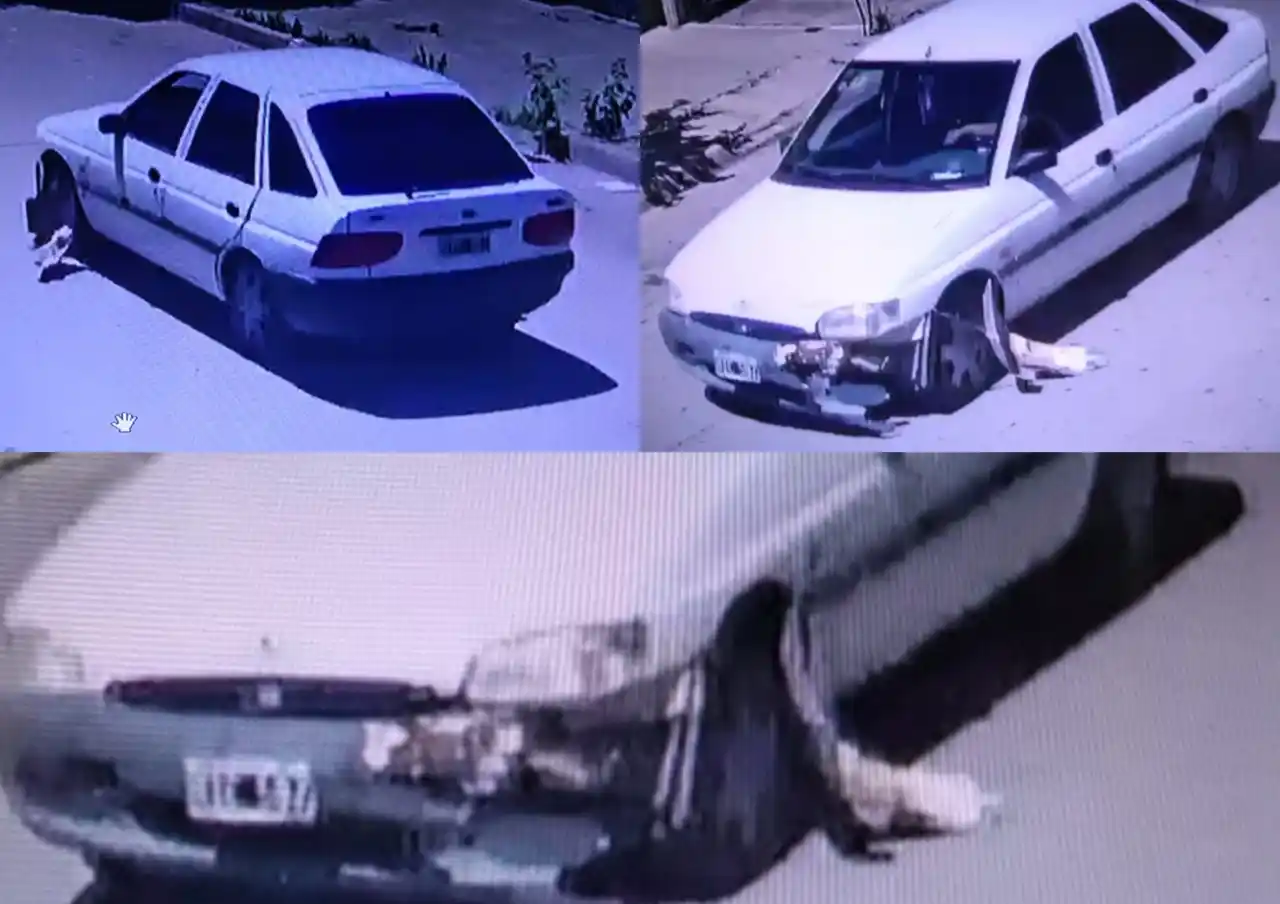 Identificaron al automovilista que atropelló a dos chicas en moto y huyó