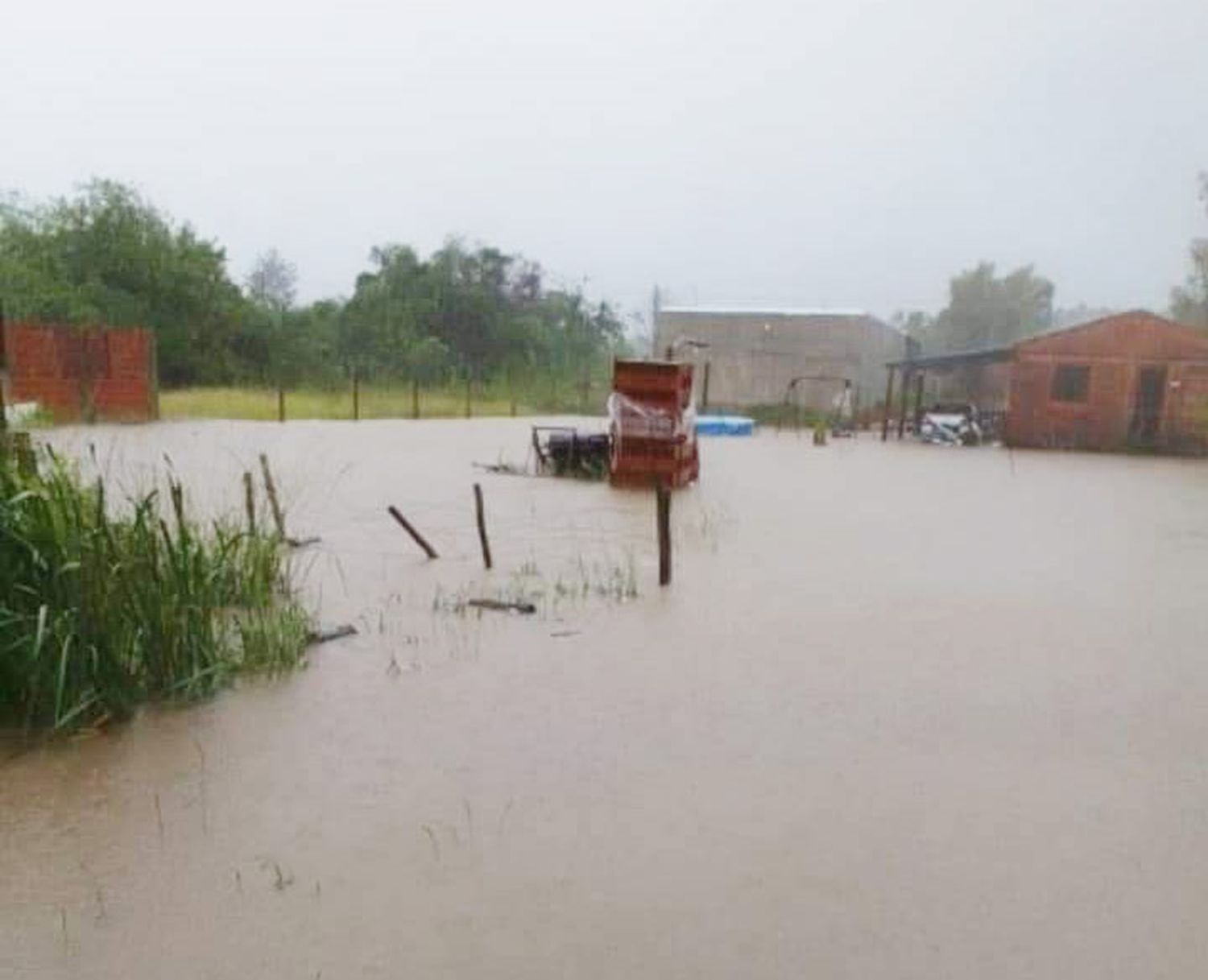 Temporal provoca inundaciones y pérdidas