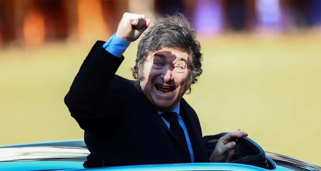 Javier Milei dio el batacazo electoral más importante de los últimos año. Crédito: Reuters/Matias Baglietto