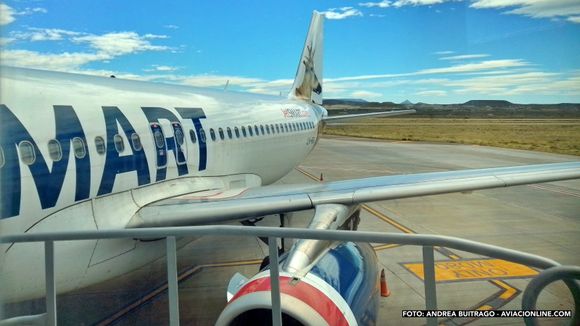 JetSMART reinauguró sus vuelos a Comodoro Rivadavia