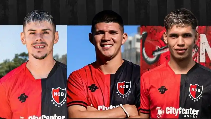 Lluvia de refuerzos en el Parque: Newell's oficializó a tres futbolistas y aseguró un delantero que viene de Ecuador