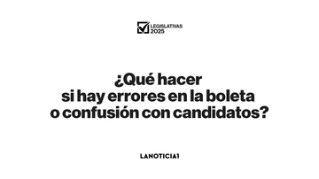 Elecciones 2025: qué hacer si hay errores en la boleta o marco dos candidatos en la BUP