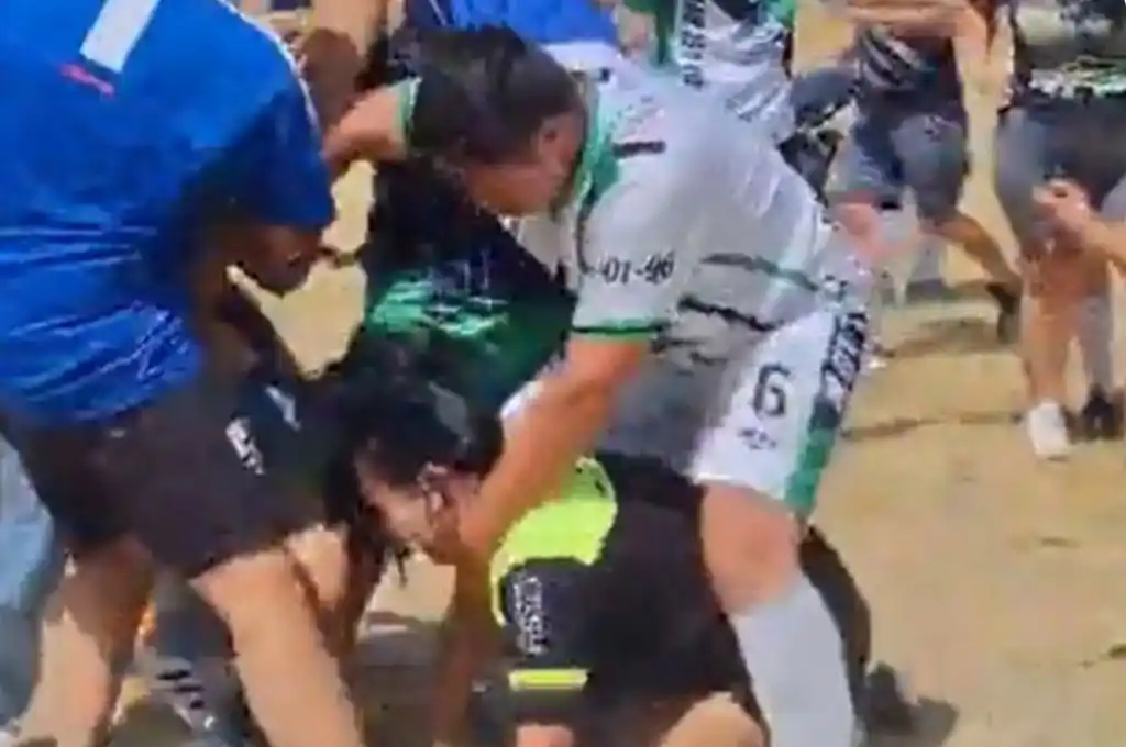 Agresión en el fútbol