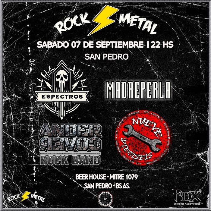 rock and metal 7 de septiembre