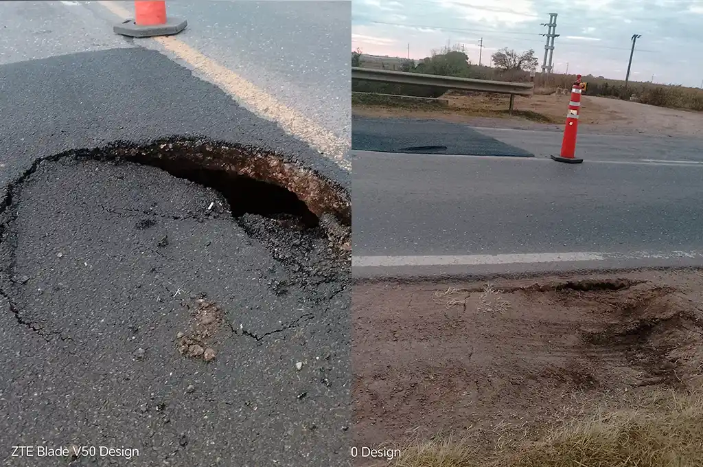 Ruta Nacional 34 cortada entre Arrufó y Ceres por daños en una alcantarilla