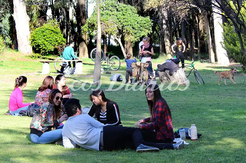 Los estudiantes celebraron su día