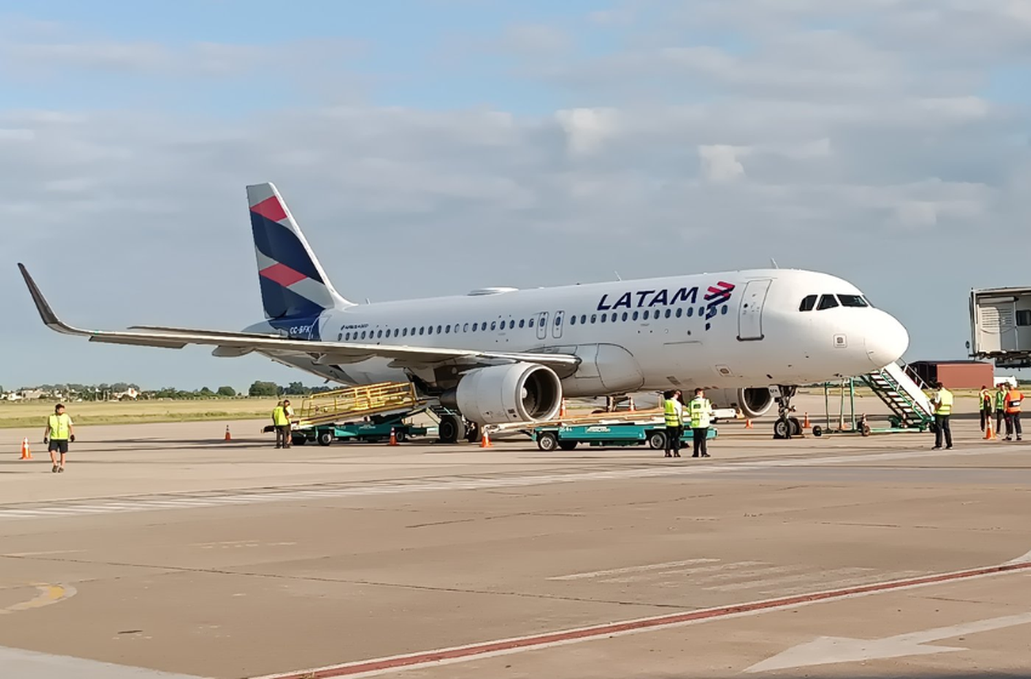 Regresaron los vuelos directos entre Rosario y Lima con la vuelta de Latam a la ciudad