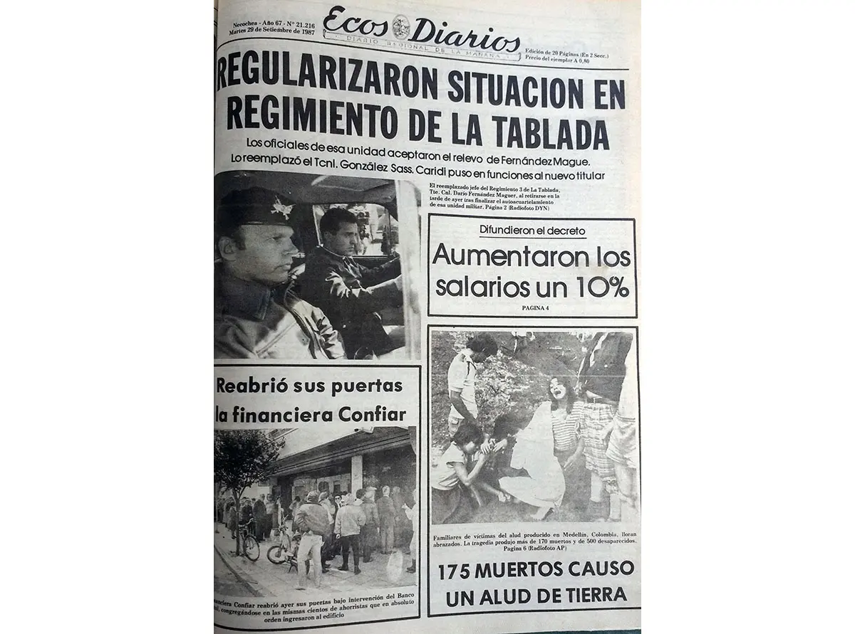 Martes 29 de septiembre de 1987