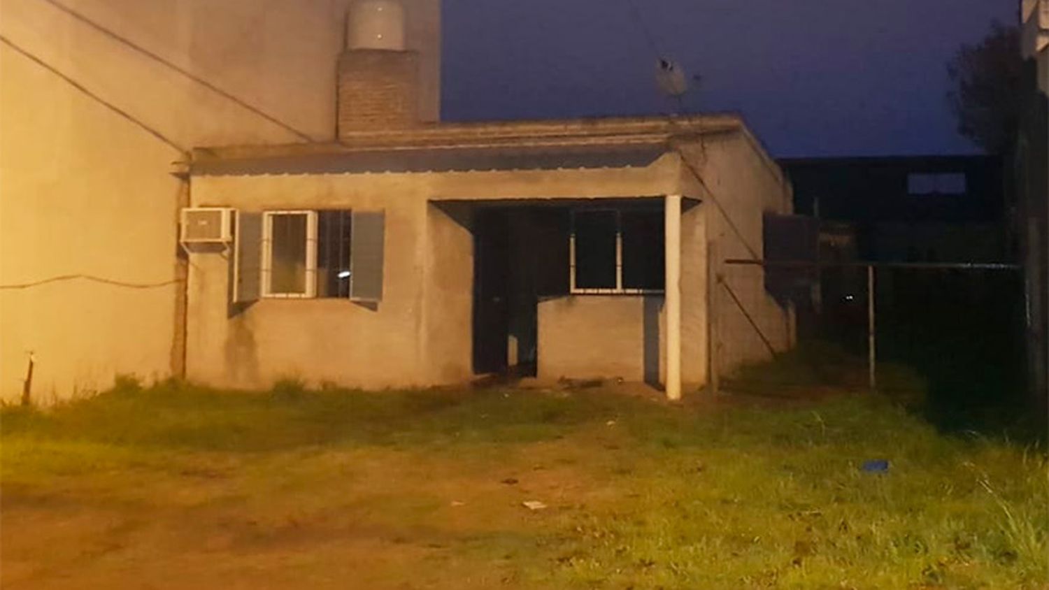 Un caloventor encendido provocó un incendio en una vivienda