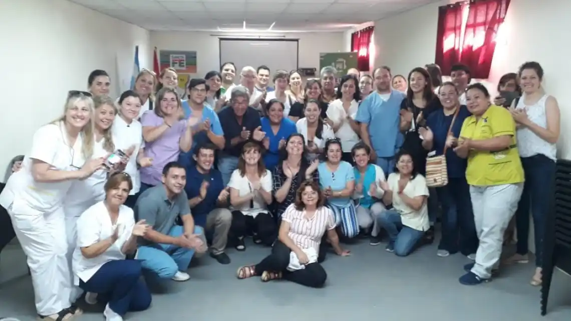 Trabajadores reconocidos por la exitosa campaña contra la rubéola y el sarampión