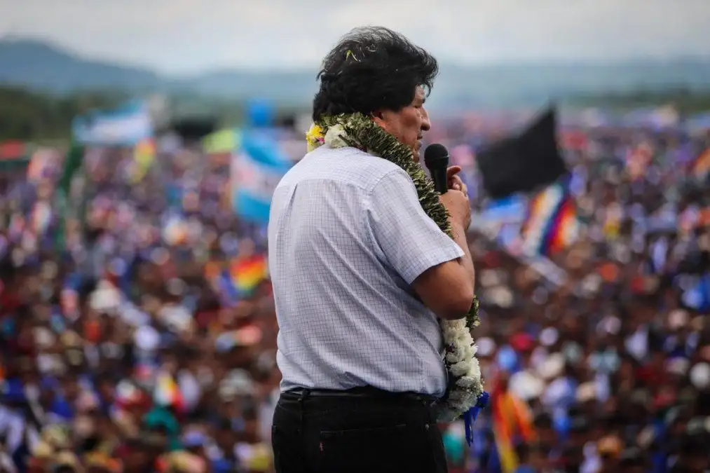 Evo: “No estaba seguro de que volvería a Bolivia tan pronto”