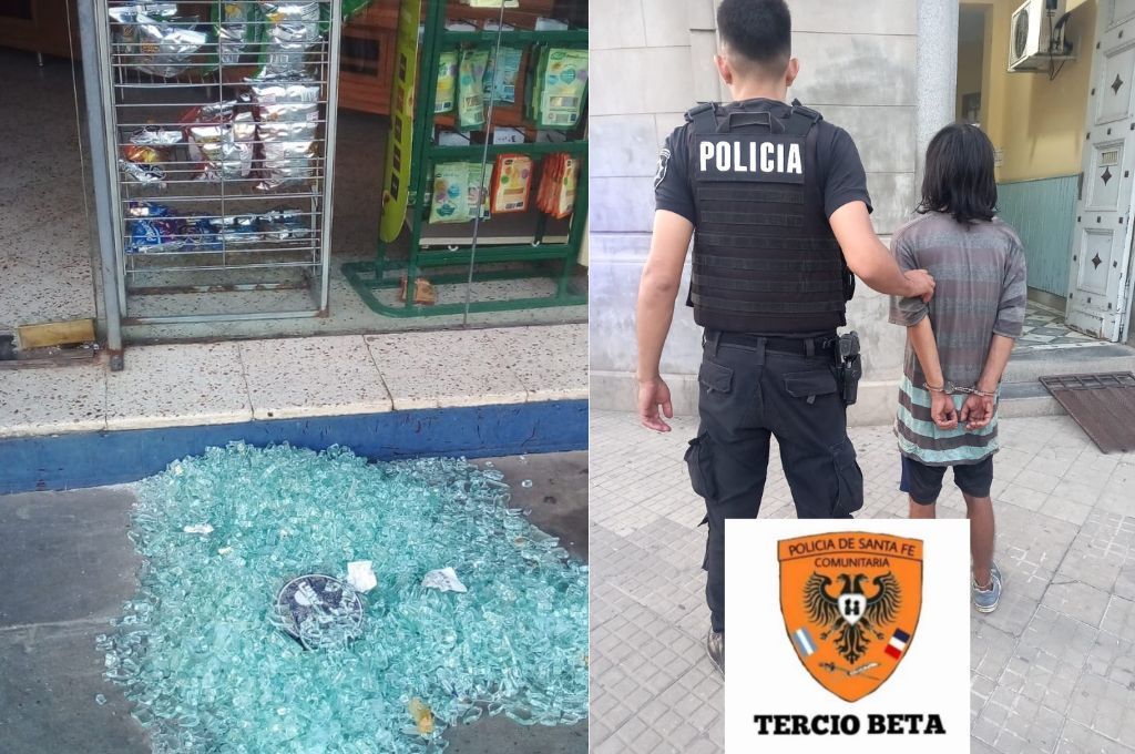 Vandalizaron una panadería en el sur de la ciudad de Santa Fe