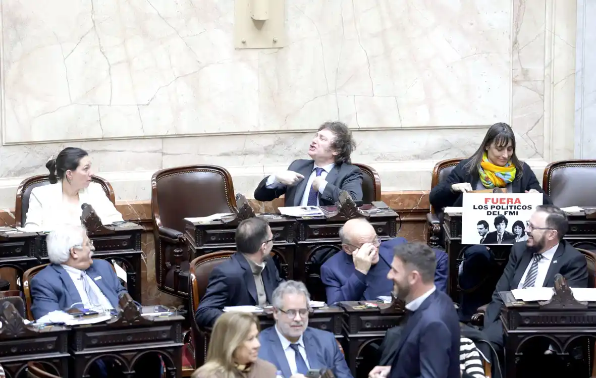 Con el acompañamiento de Milei, la izquierda y el Interbloque Federal, se dio media sanción a la reforma de Ganancias.