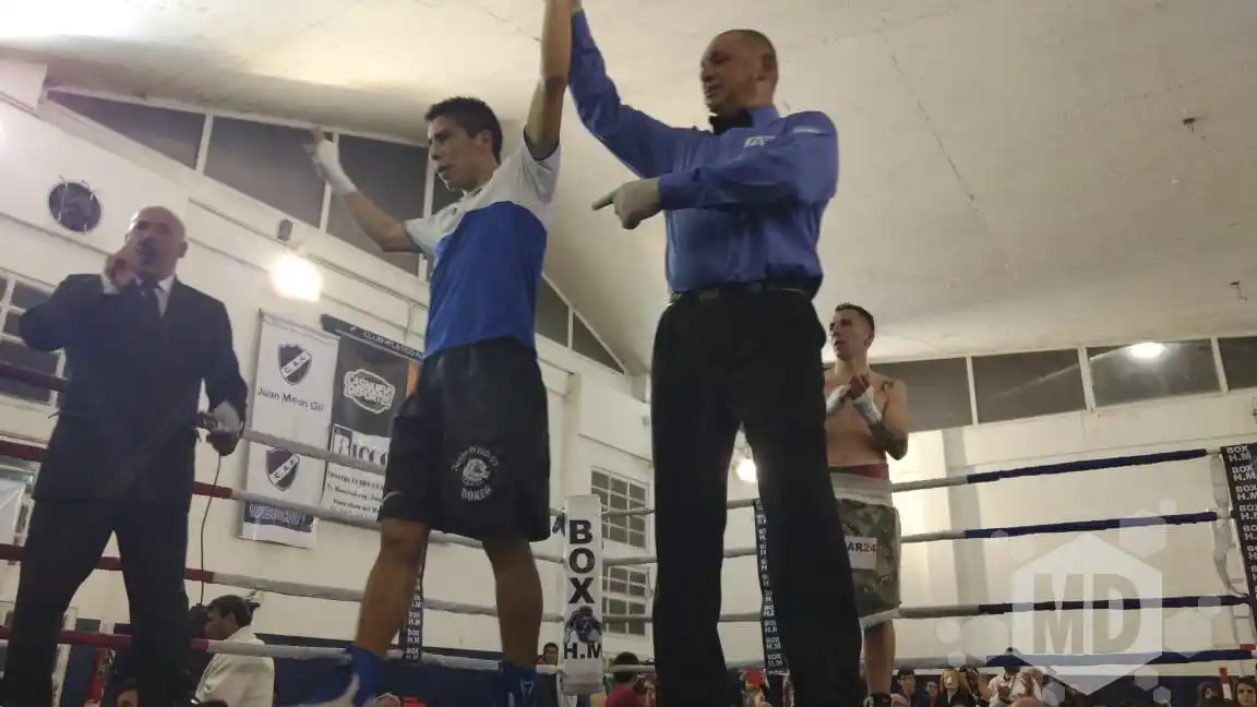 Rojas sumó su tercer triunfo profesional