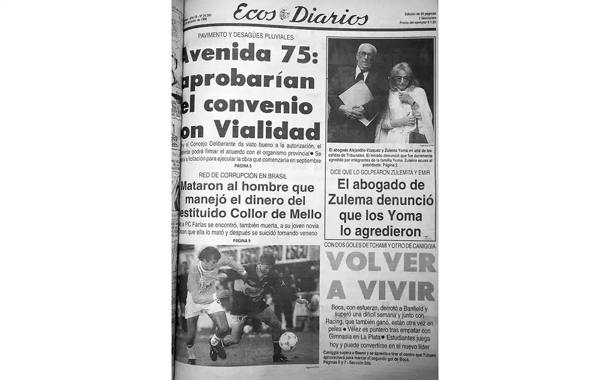 Lunes 24 de junio de 1996