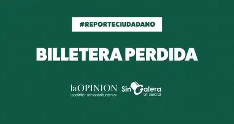 A Alberto le robaron la billetera y busca su documentación