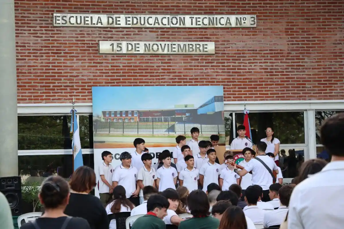 La Escuela Técnica N.º 3 celebró el Día de la Educación Técnica