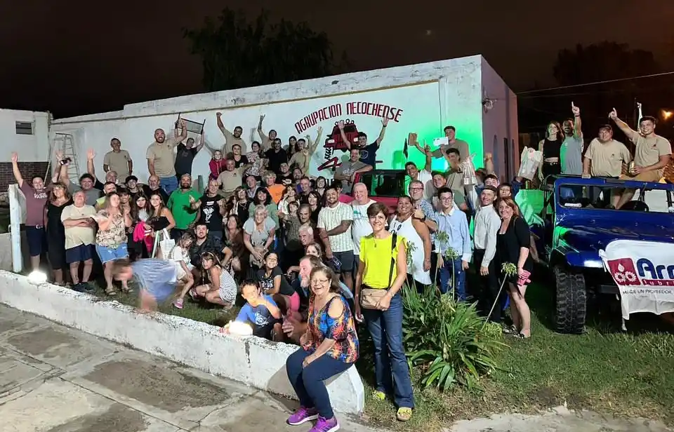 Parte de los autoconvocados en el 2024