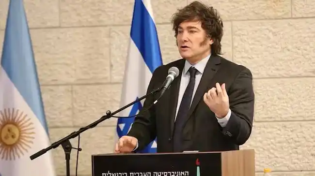 Milei advirtió sobre el crecimiento del antisemitismo, destacó el papel de Estados Unidos y convocó a la unidad de quienes defienden la libertad.