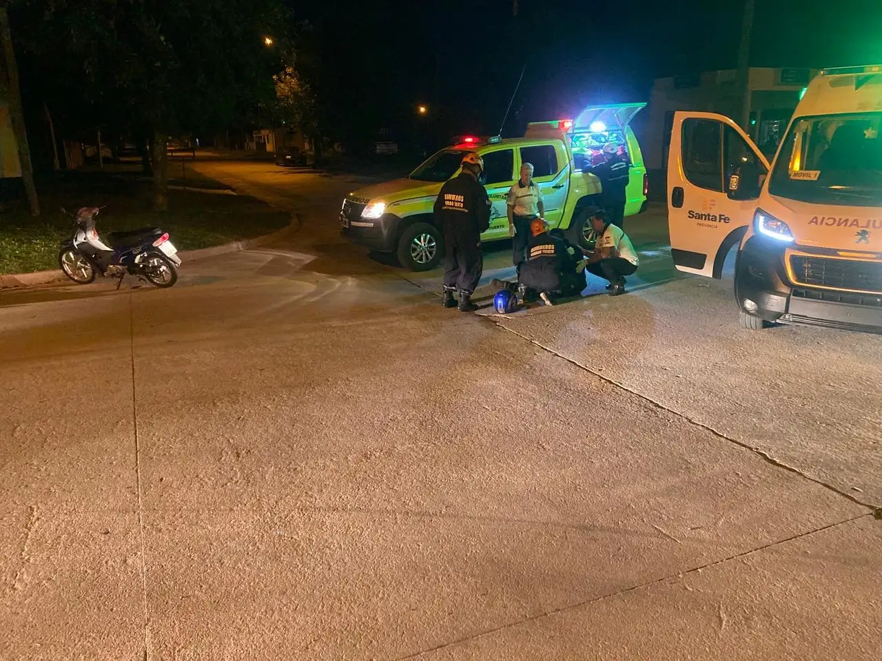 El joven de 26 años debió ser hospitalizado. Foto: BVVT