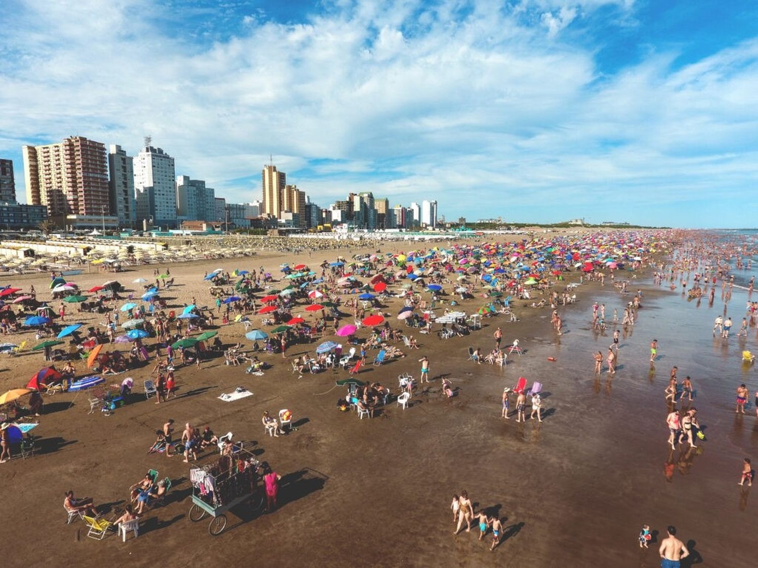 En Necochea aún no explotó la temporada