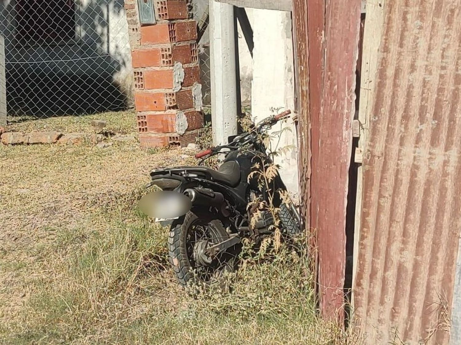 Recuperaron en zona oeste una moto robada horas antes