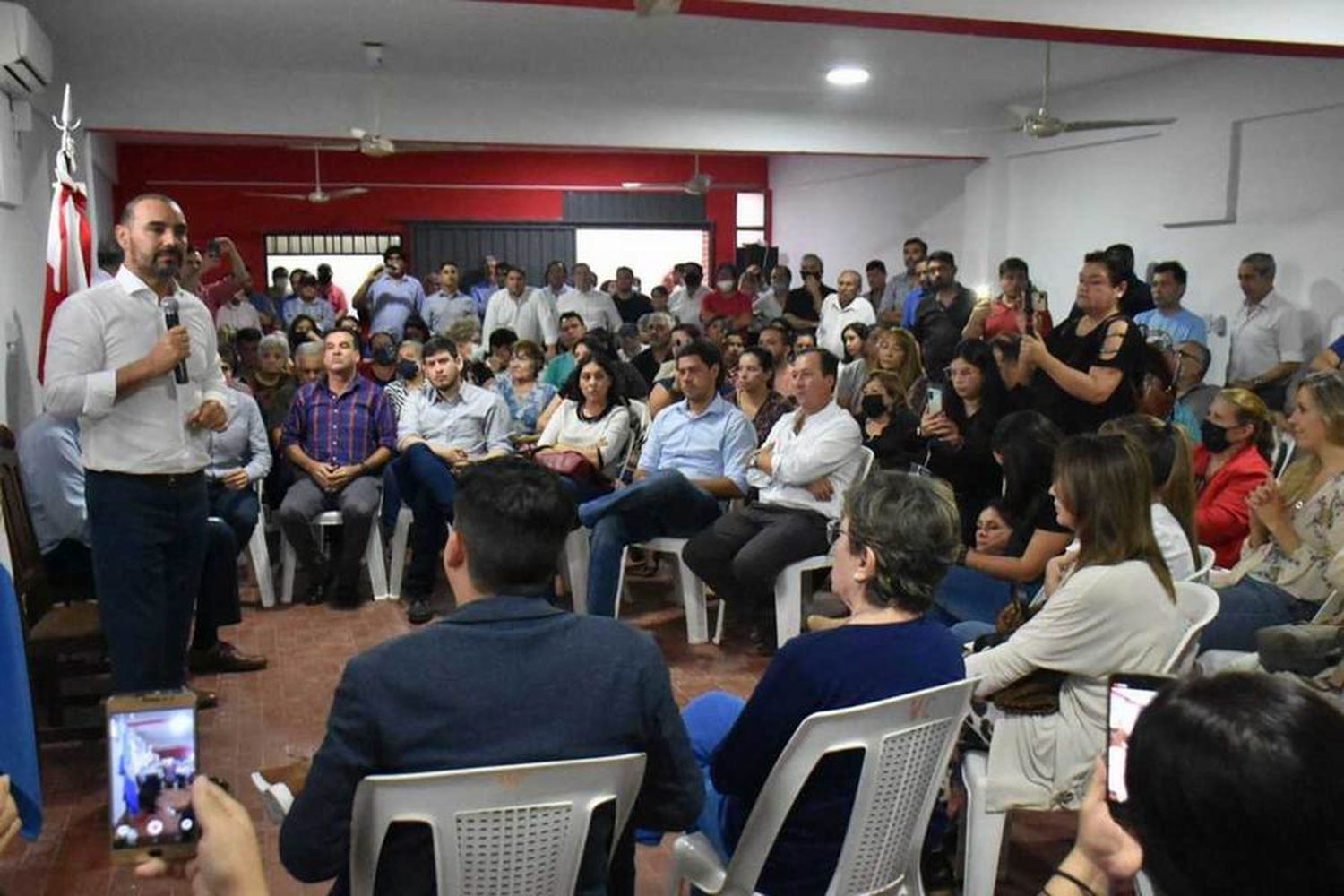 Valdés se reunió con dirigentes radicales de Formosa