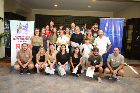 Emprendedores locales recibieron aportes no reembolsables del Municipio para fortalecer sus proyectos