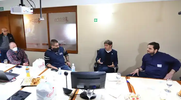 Kicillof en reapertura de Danica en Lomas de Zamora: "No vamos a permitir que se cierre una sola fuente de trabajo"