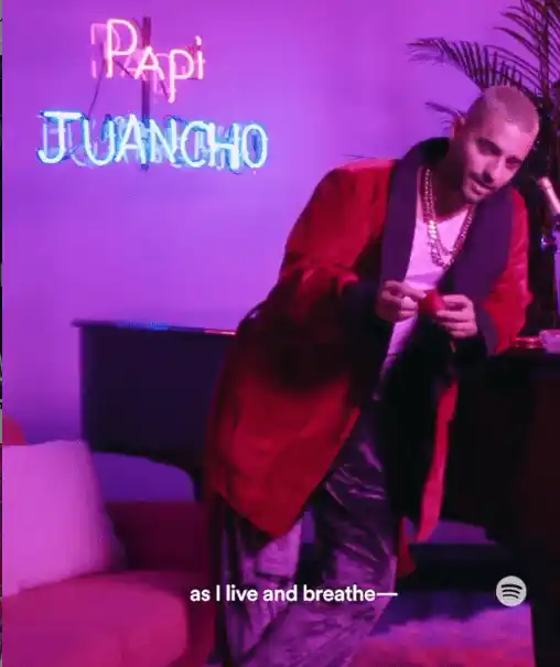 Así presentó Maluma a Papi Juancho en su cuenta de Instagram