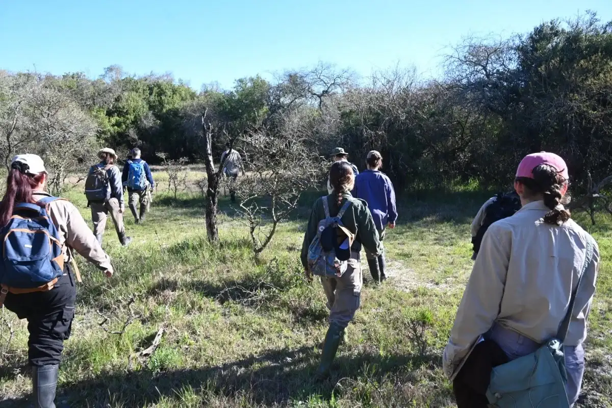 Estudiantes de la carrera de Guardaparque iniciaron sus prácticas profesionales en Las Piedras