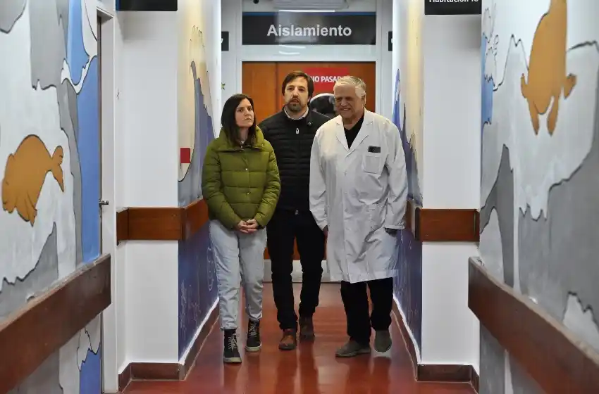 Kreplak y Raverta reinauguraron la Sala de Oncología del Hospital Materno Infantil