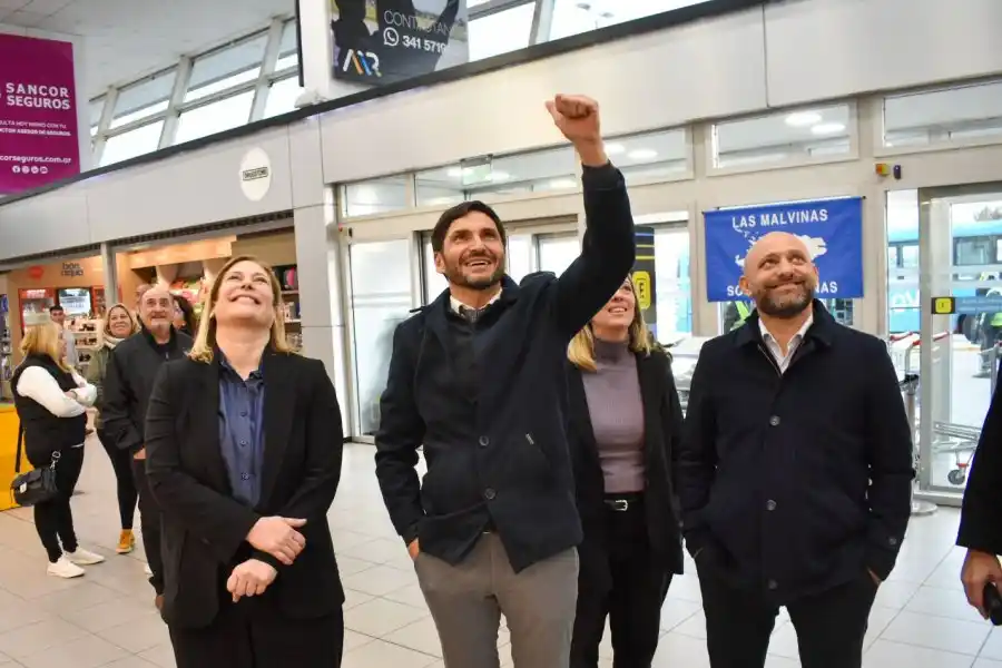 El Gobernador supervisó el avance de los trabajos que se llevan adelante el Aeropuerto de Rosario