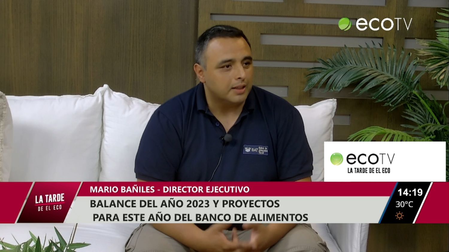 Balance del año 2023 y proyectos para este año del banco de alimentos