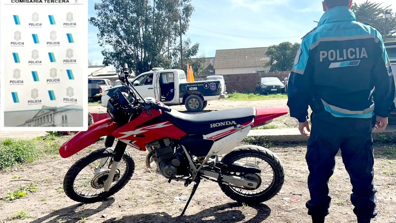 Rodado. Que fue retirado de circulación en las últimas horas
