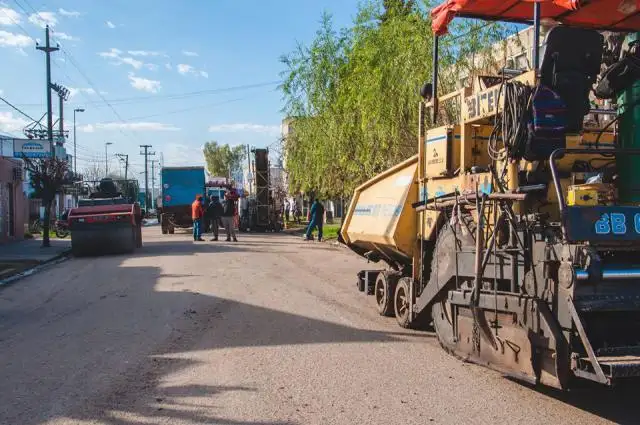 El Municipio concretó un ambicioso plan de pavimentación de 40 cuadras
