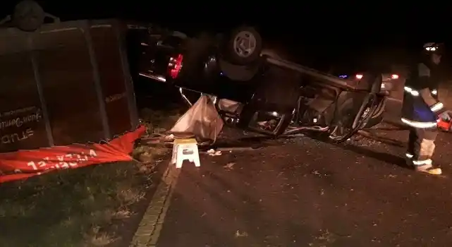 Una familia de Gualeguaychú volcó cuando viajaba con dos caballos