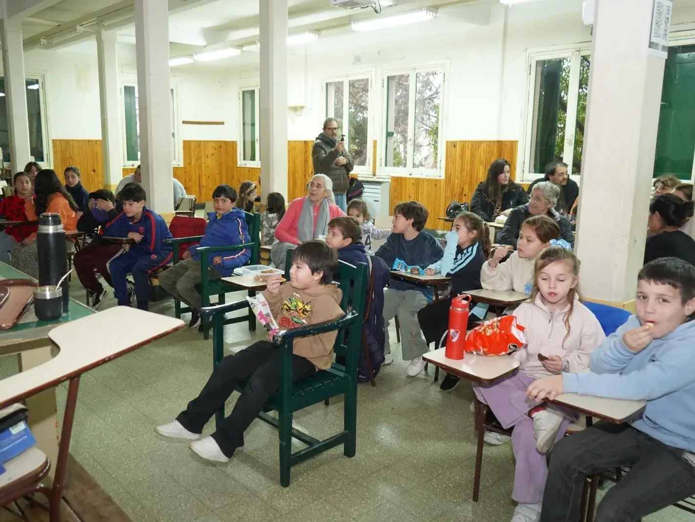 Diversión. Familiar en la jornada de la UNICEN