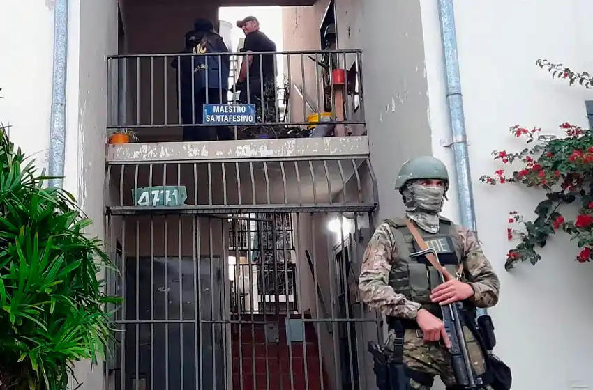 Múltiples allanamientos en la zona del ataque a tiros a Virginia Ferreyra, su madre y un adolescente