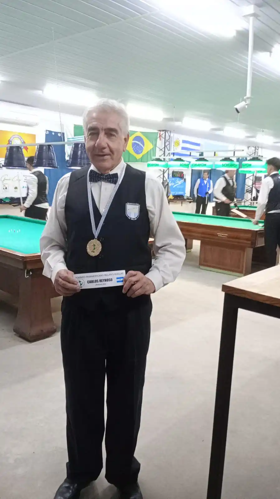 Carlos Reynoso  semifinalista en tercera categoría