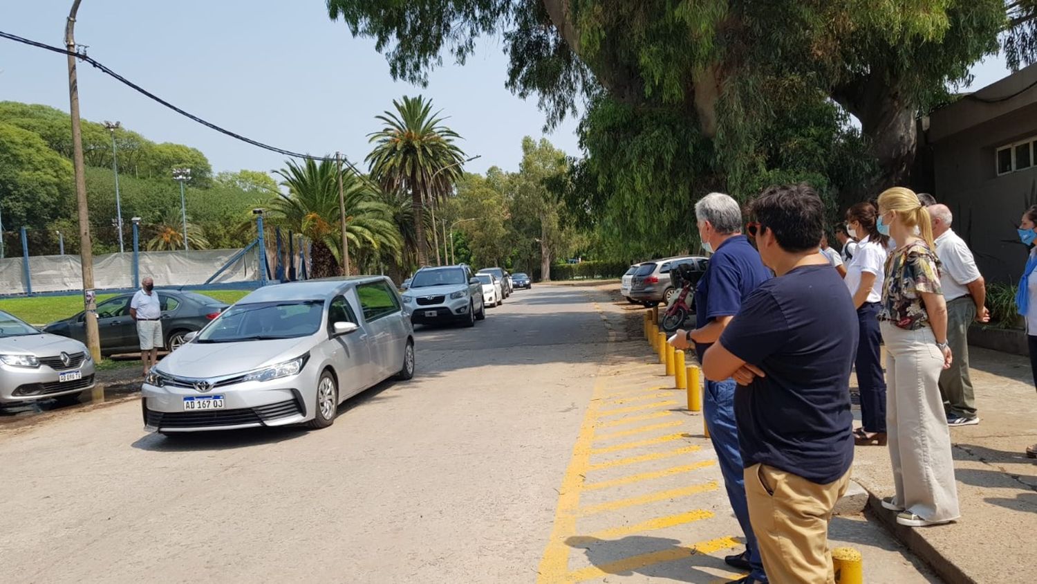 El último adiós a Carlos Médici: el homenaje de Náutico y el acompañamiento del arco político
