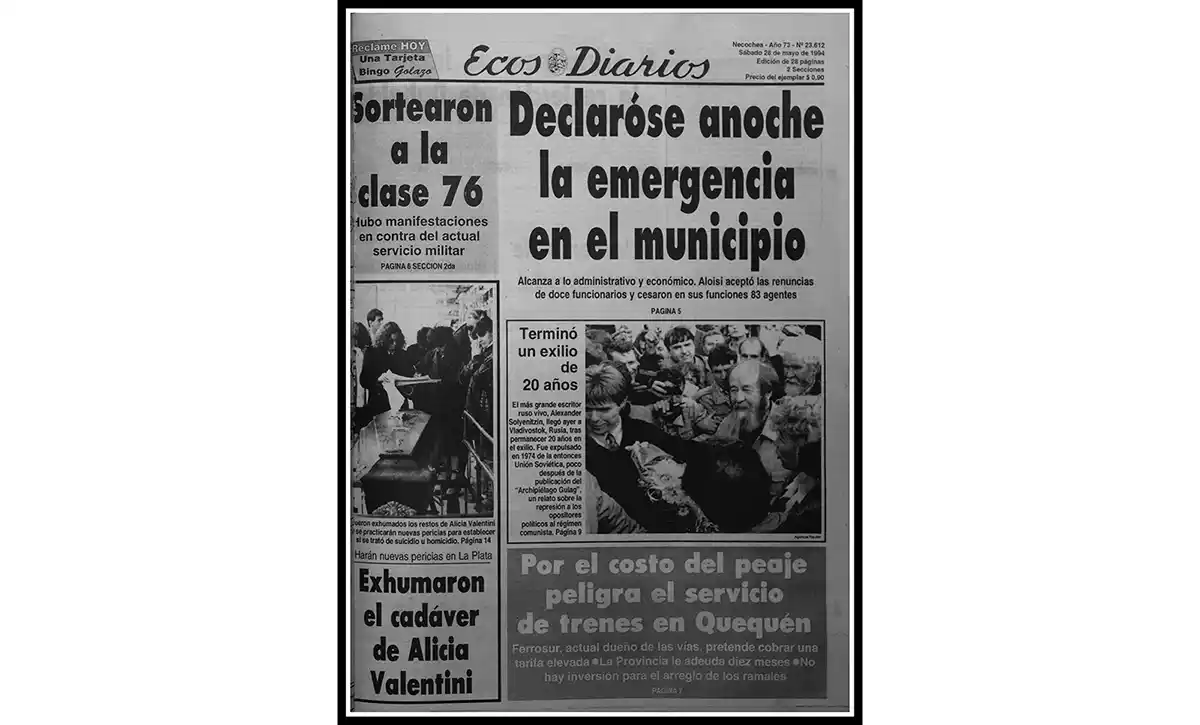 Sábado 28 mayo de 1994