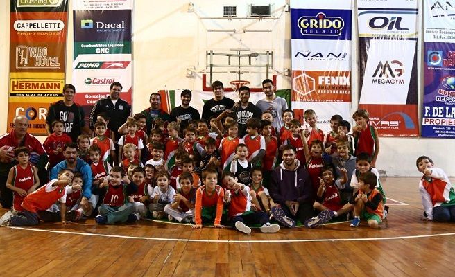 Neptunia y Ferro, protagonistas de un  encuentro amistoso de minibásquet 