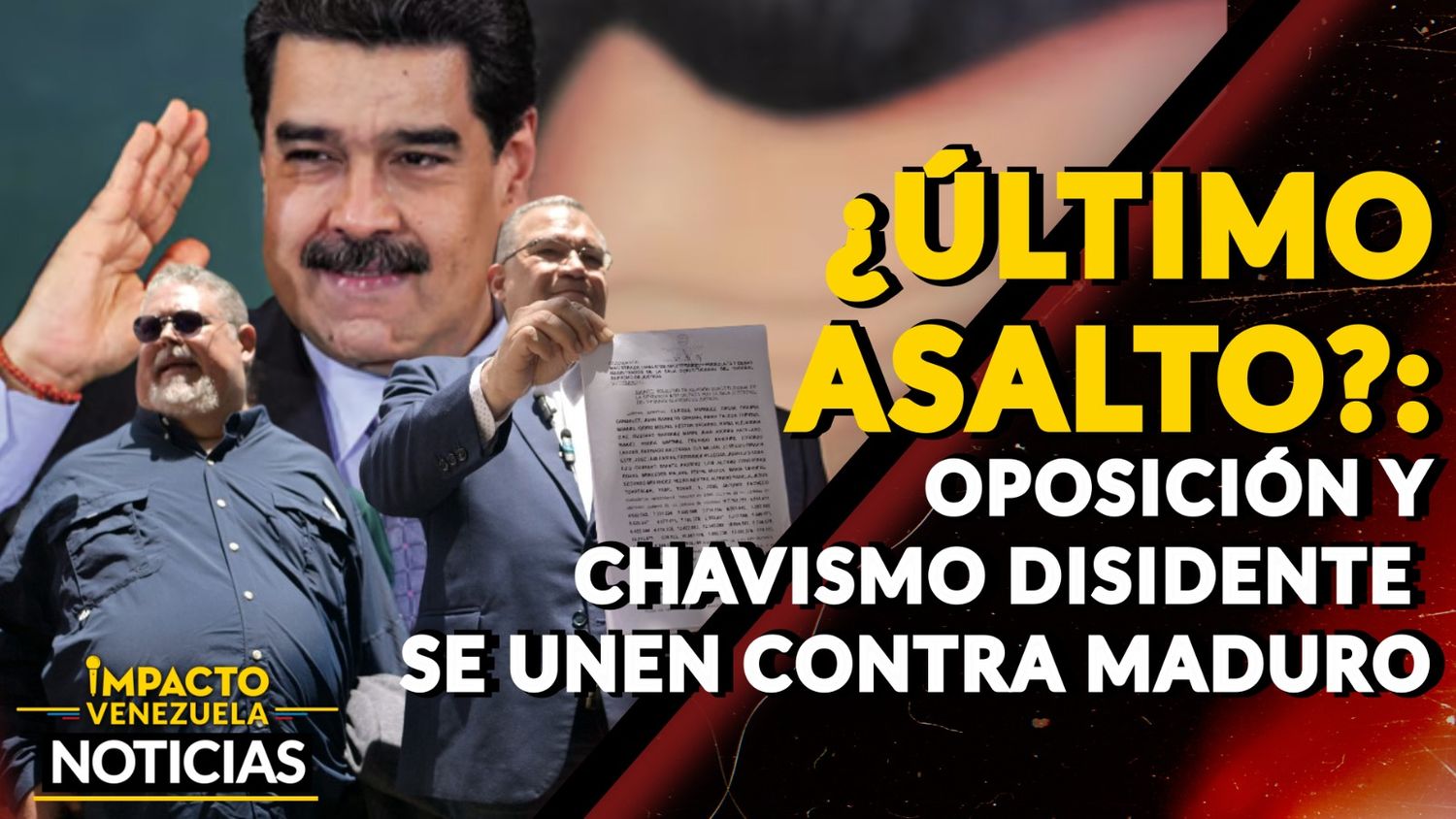 ¿ÚLTIMO ASALTO?: oposición y chavismo disidente se unen contra Maduro – VIDEO