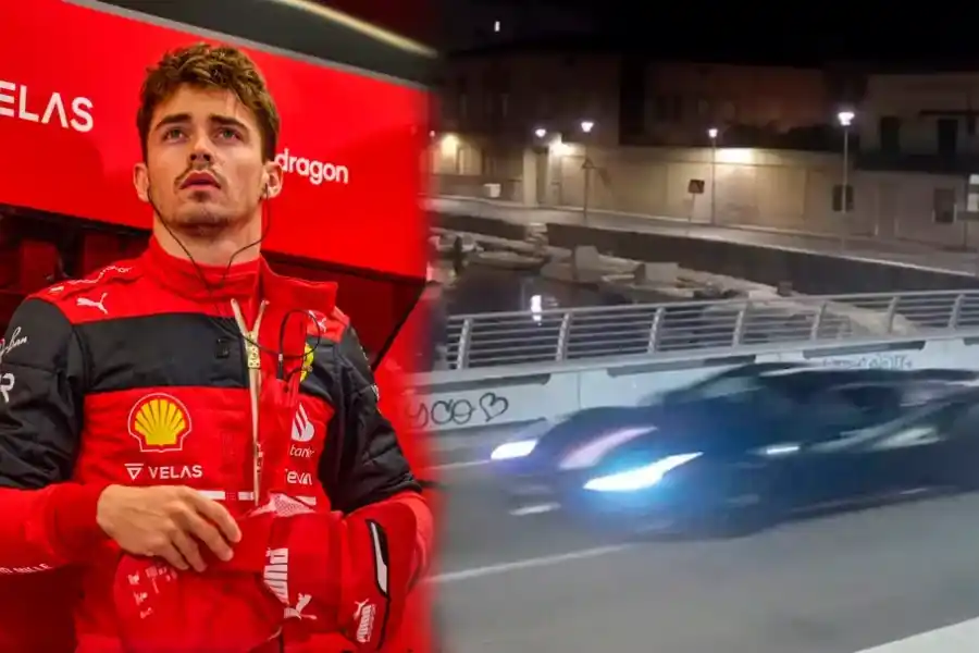 Se reveló un video en el que un piloto de la F1 persigue a dos ladrones con su Ferrari