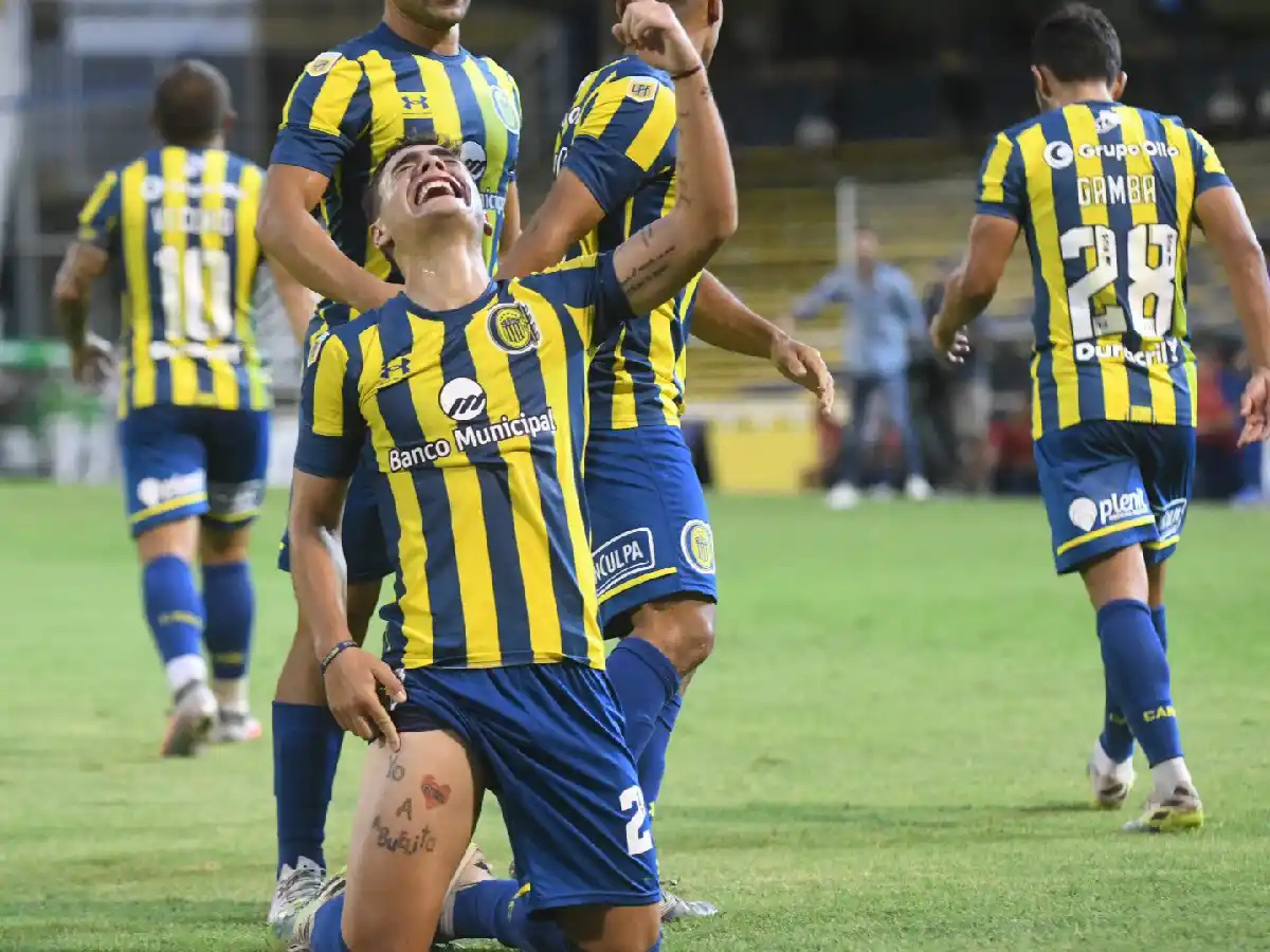 Central derrotó a Argentinos en el "Gigante de Arroyito"