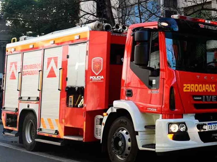 Incendio en zona norte.