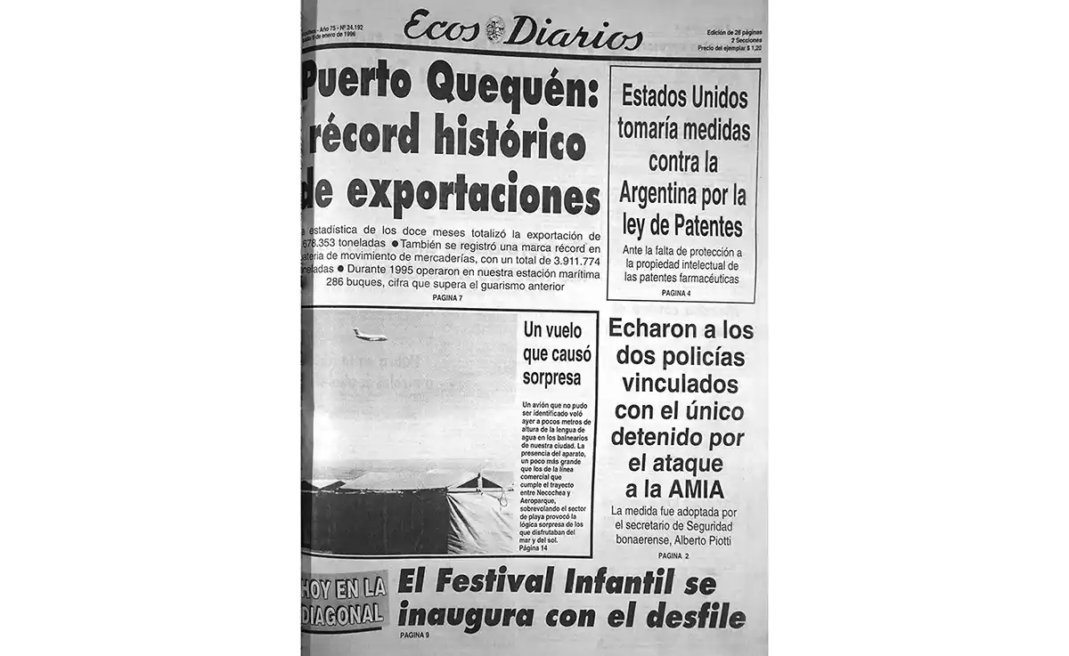 Sábado 6 de enero de 1996
