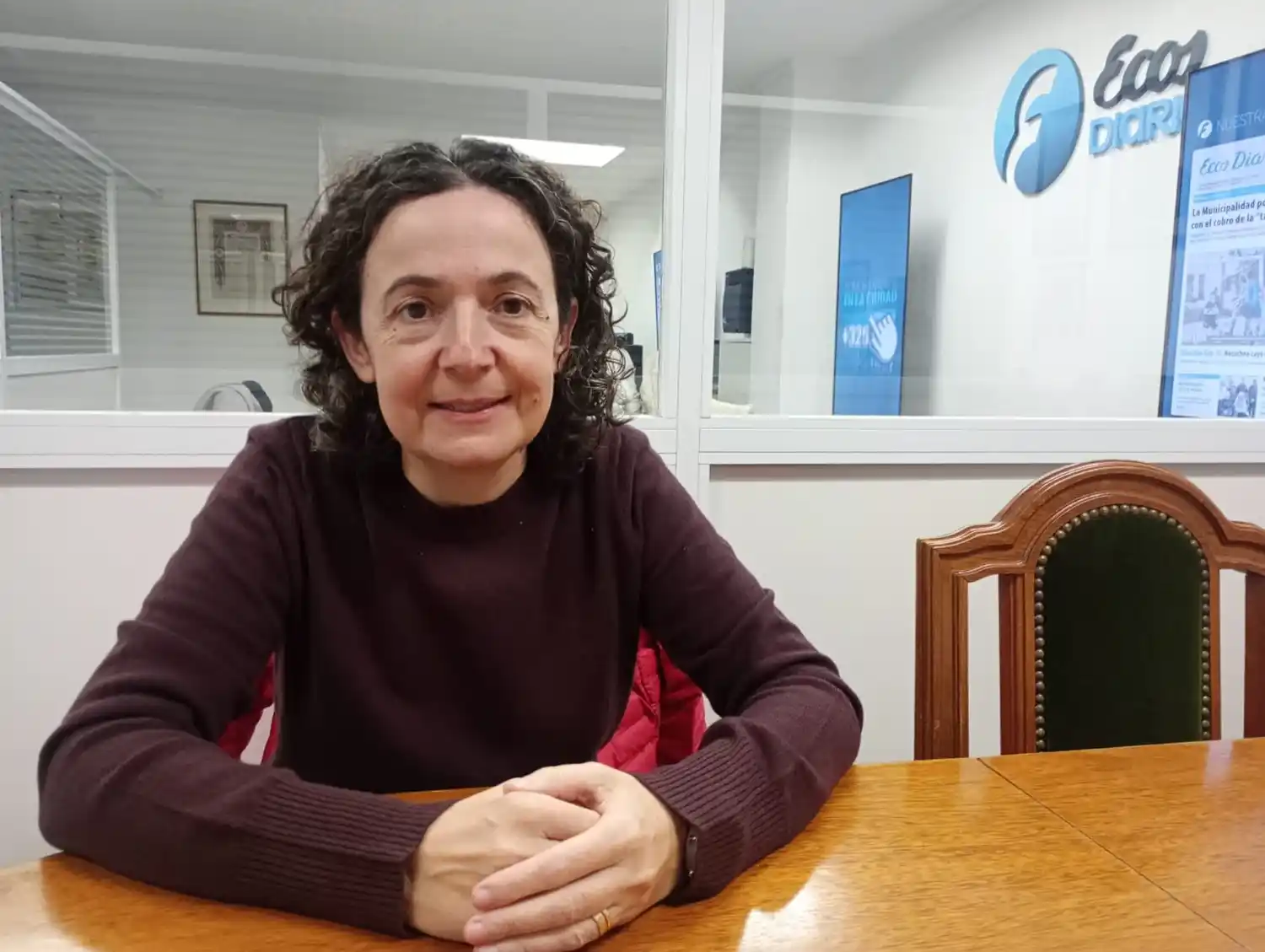 Paula Tristán. La ingeniera dio su punto de vista sobre la ciudad en Ecos Diarios